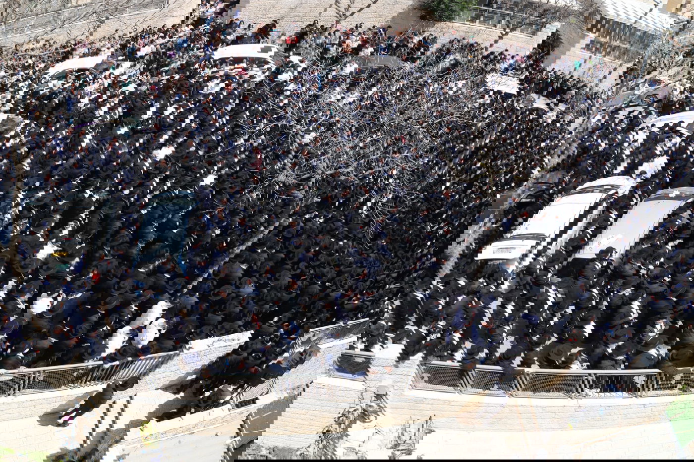 מסע הלוויית הבחור יששכר דב שפיגל ז"ל