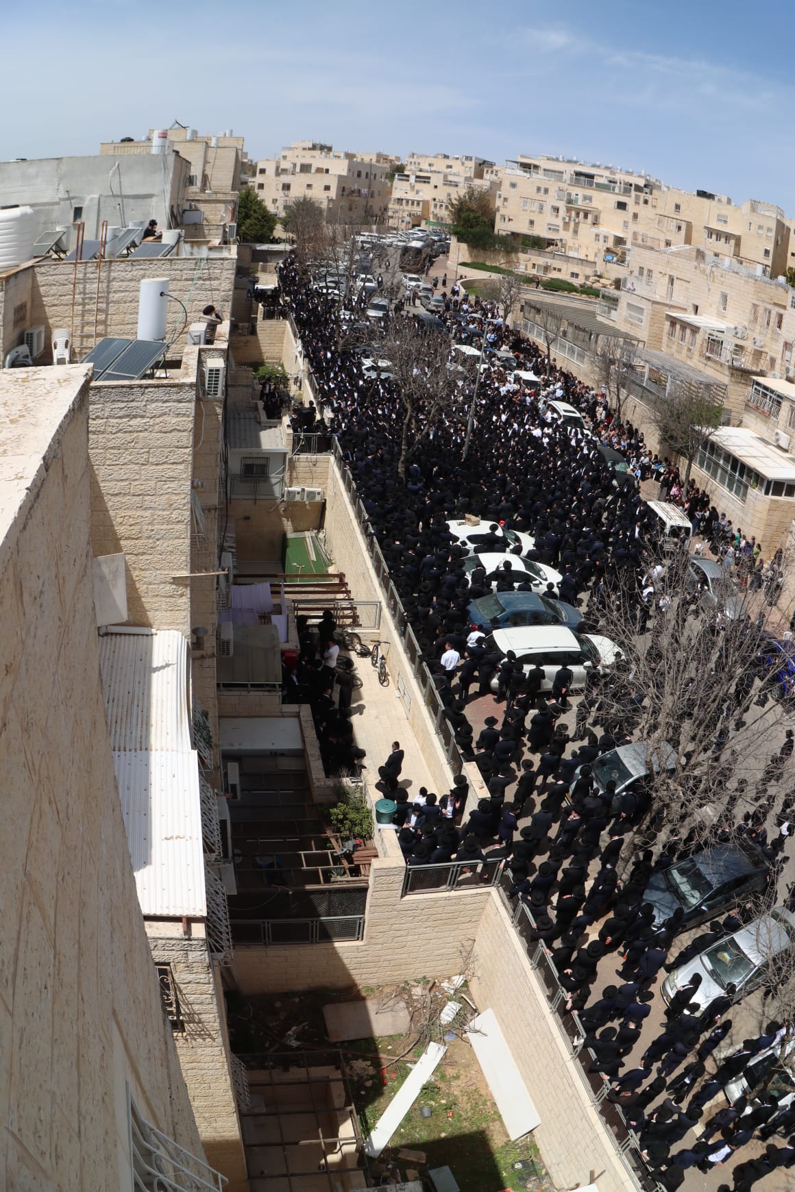 מסע הלוויית הבחור יששכר דב שפיגל ז"ל