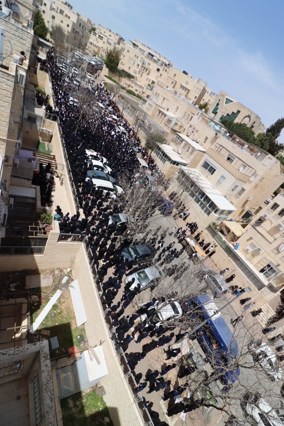 מסע הלוויית הבחור יששכר דב שפיגל ז"ל