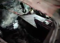 רצח מחריד: גופת אישה אותרה ברכב שעלה באש | תיעוד מהזירה