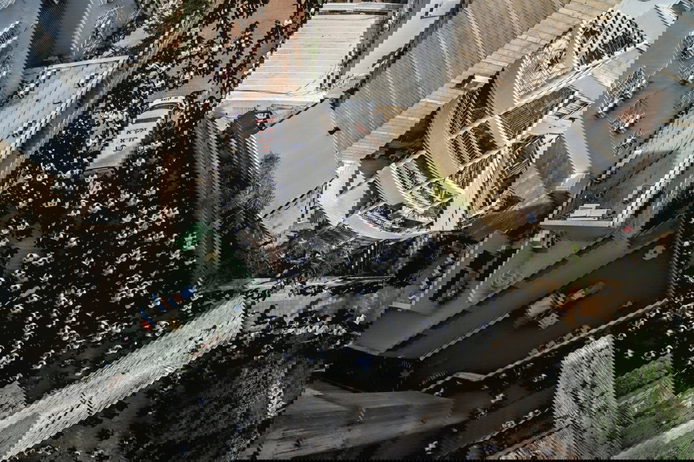 מסע הלויית הרב פנחס ראובן ז"ל