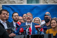 השר בן גביר בהצהרה לפני הדיון