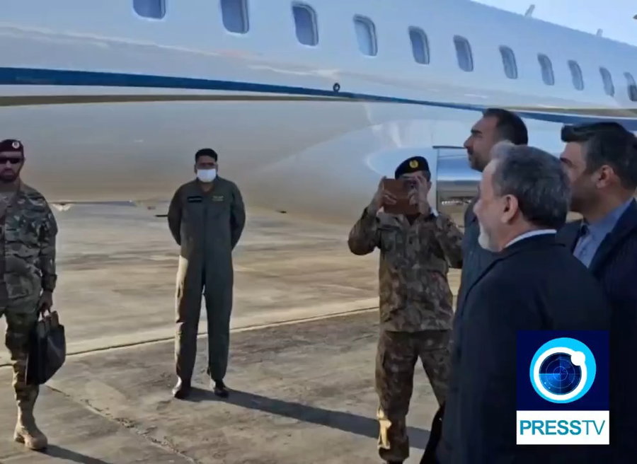 שר החוץ האיראני נפגש עם רמטכ"ל פקיסטן