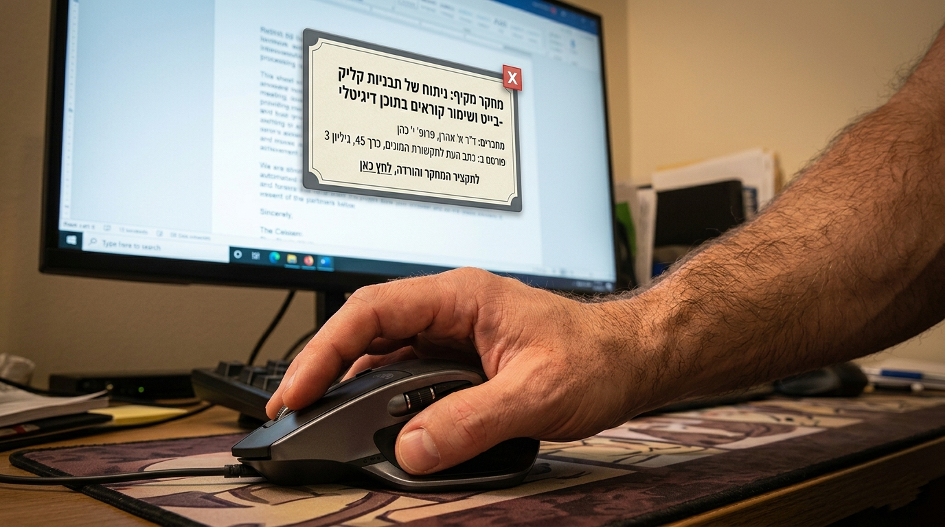 המילים שגורמות לקורא להרגיש שהוא בעונש וללחוץ על ה-X בתוך פחות משנייה