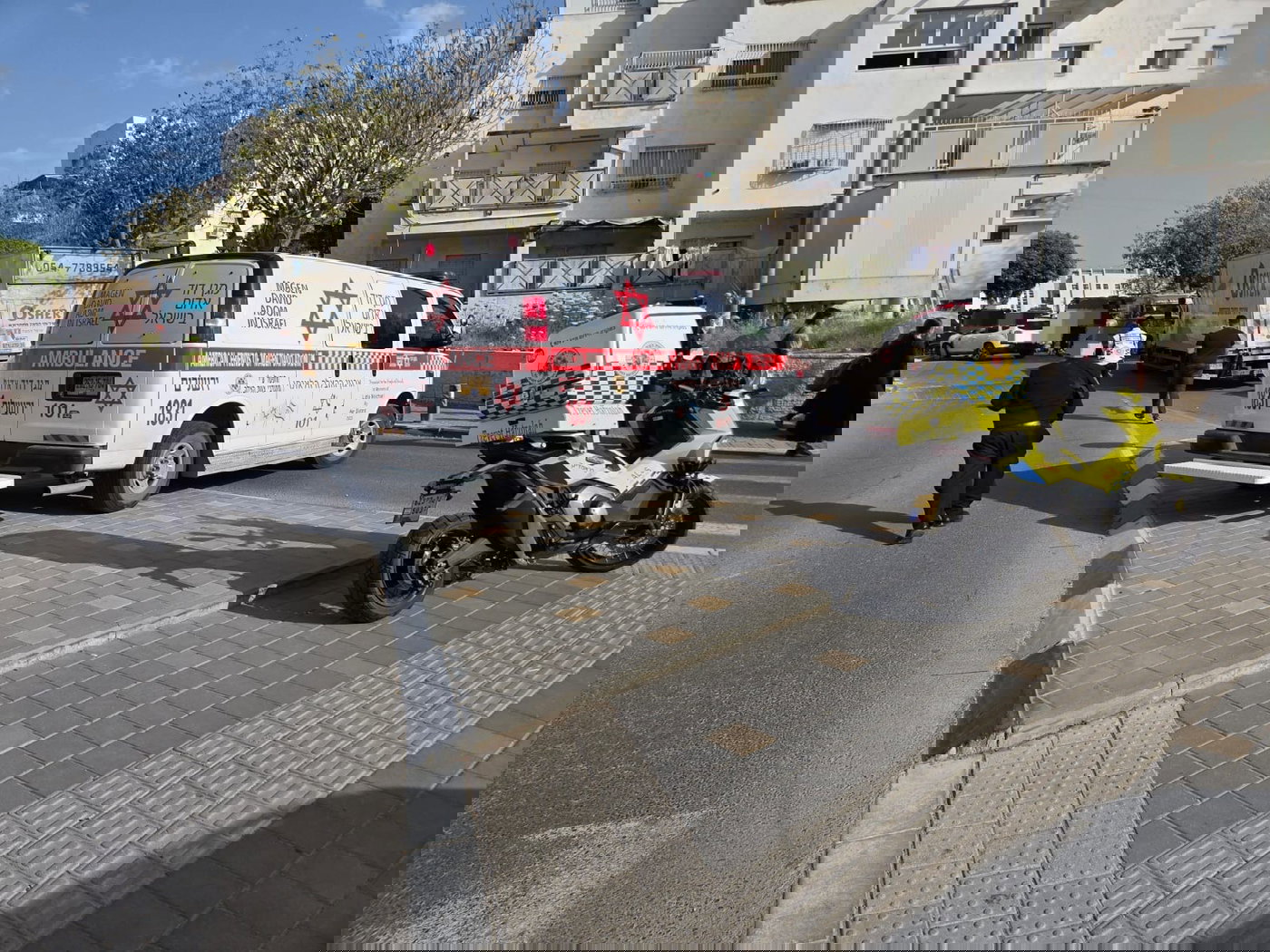 זירת התאונה, הבוקר 