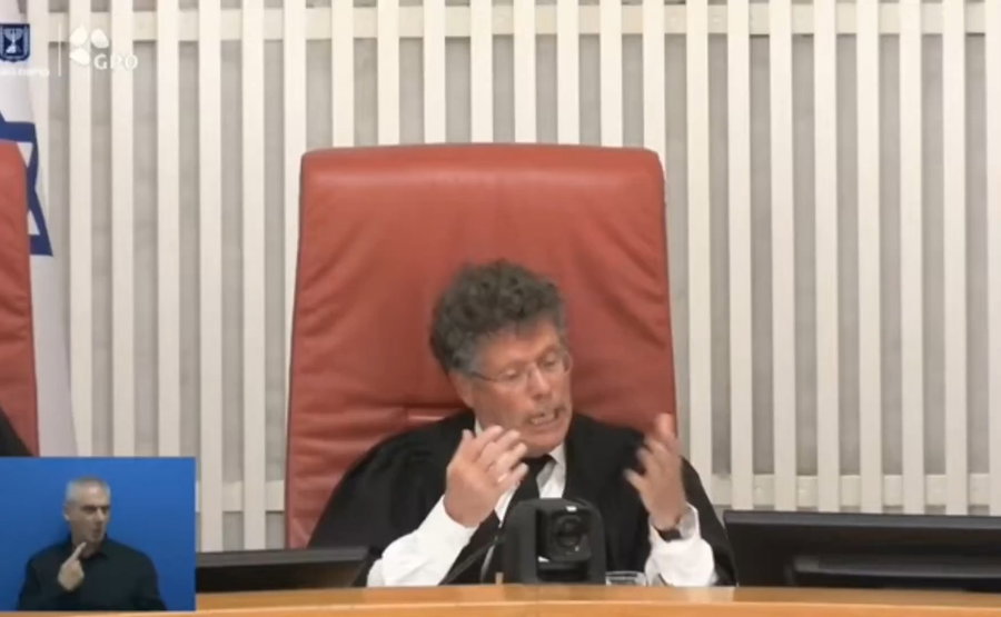 הדיון בבג"ץ בן גביר