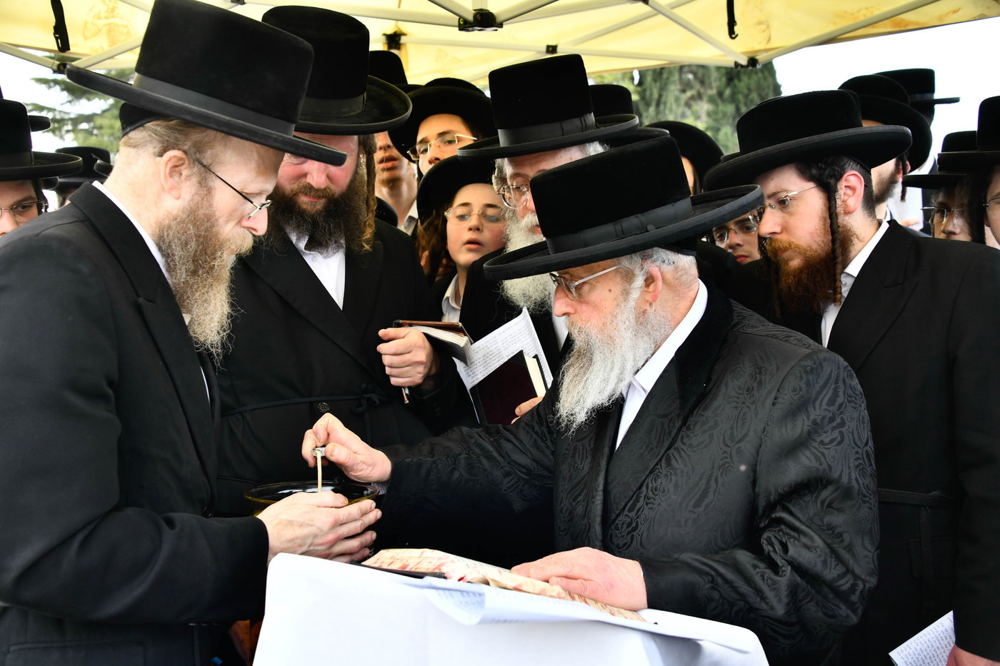 הילולא קדישא בפינסק קארלין