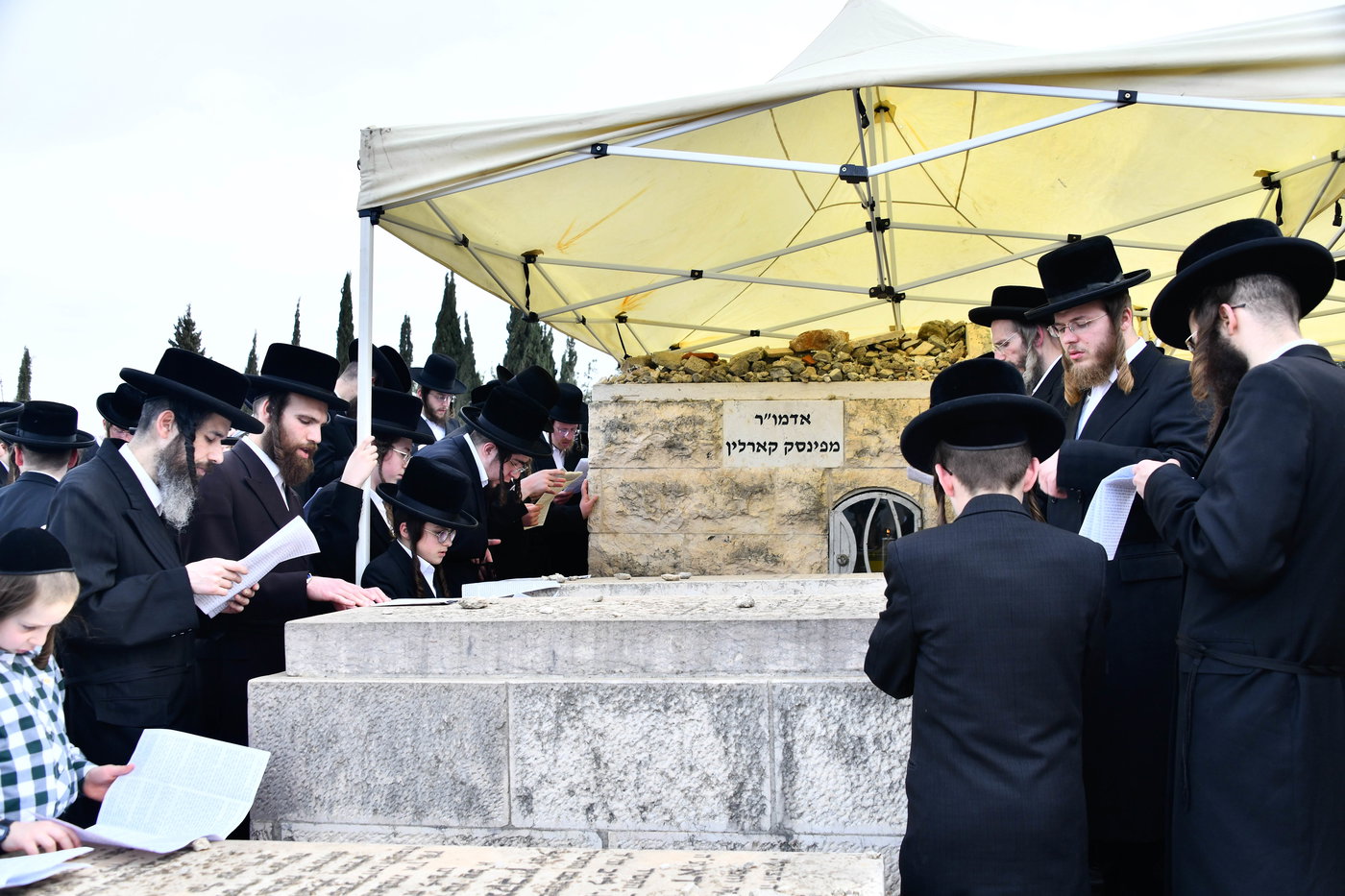 הילולא קדישא בפינסק קארלין