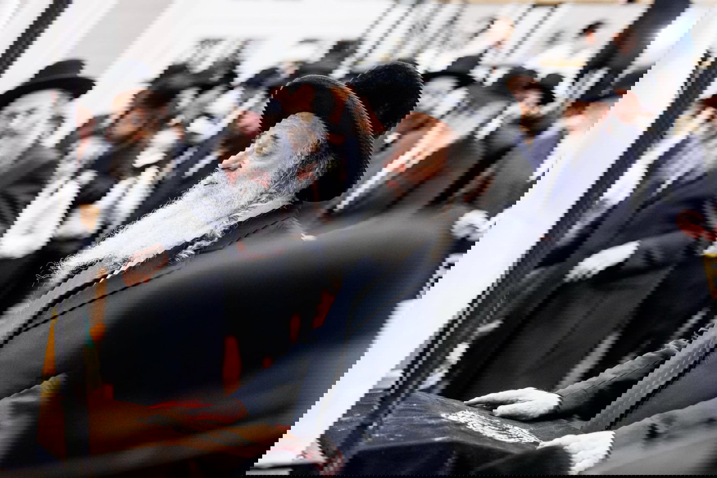 הגר"ש אלתר בביקור בארה"ב 