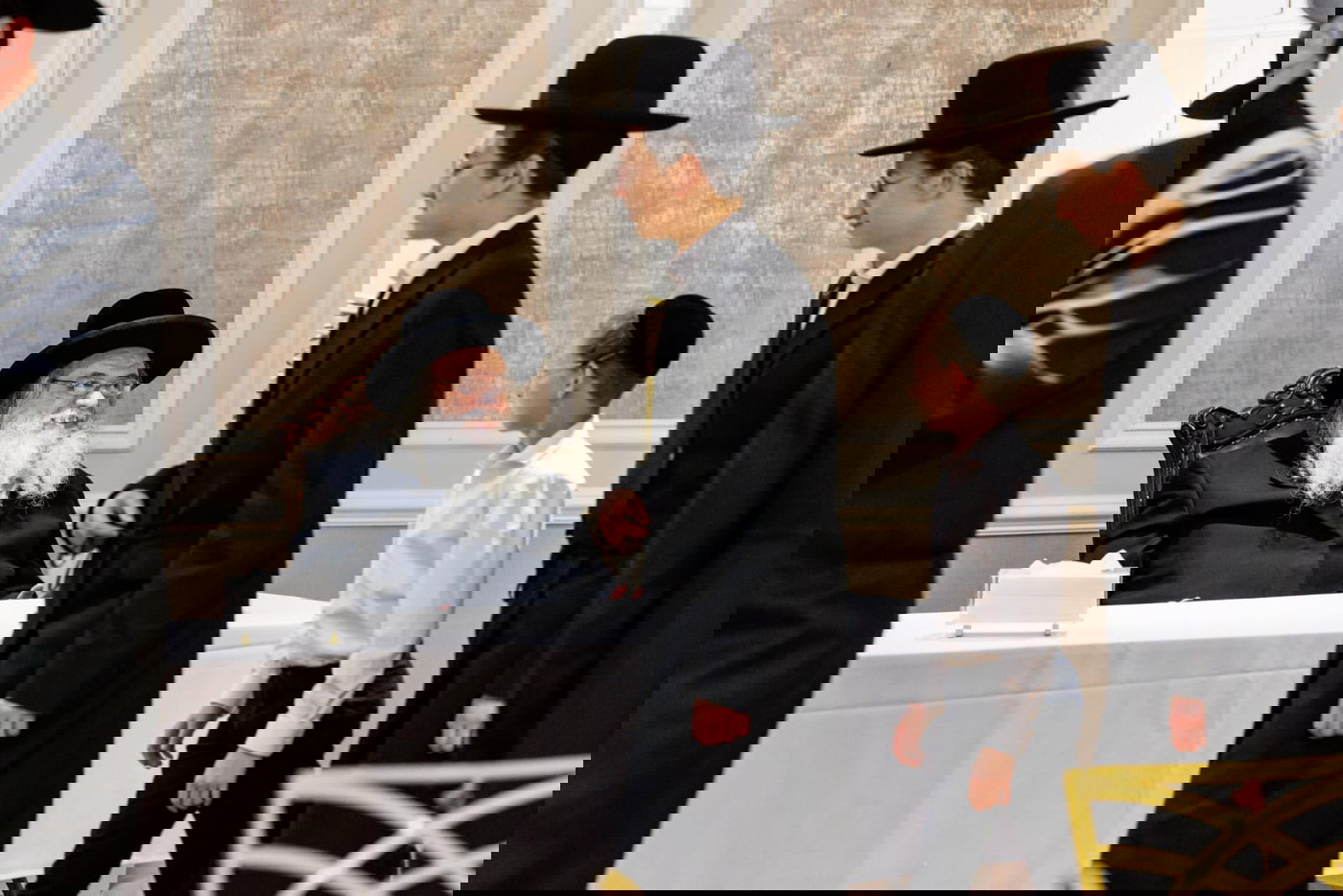 הגר"ש אלתר בביקור בארה"ב 