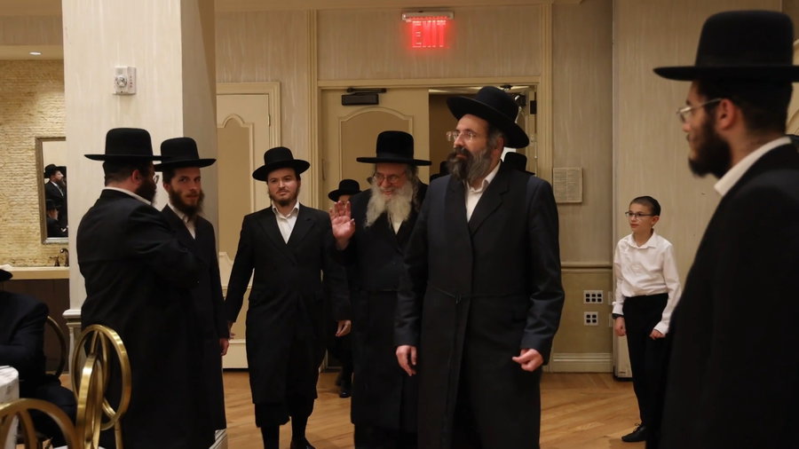 הגר"ש אלתר בביקור בארה"ב 