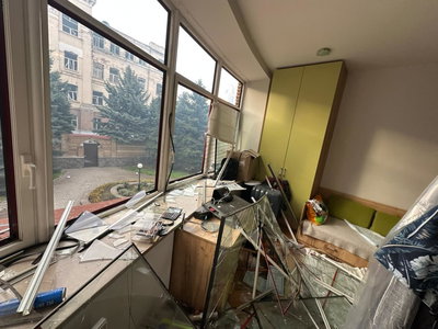 לילה של אש באוקראינה: בתי משפחות יהודיות נפגעו בגל תקיפות קטלני