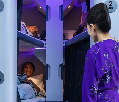 מהפכה בטיסות הארוכות: מיטות קומתיים לשינה במחלקת תיירים; אלו המגבלות