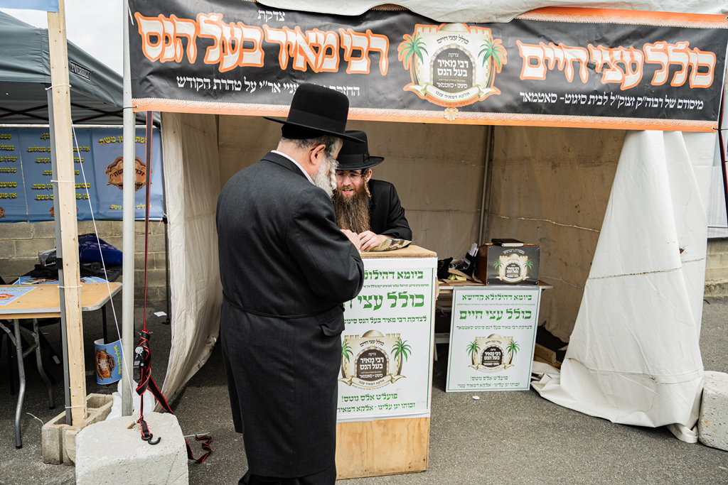 המונים בעליה לציון ביומא דהילולא