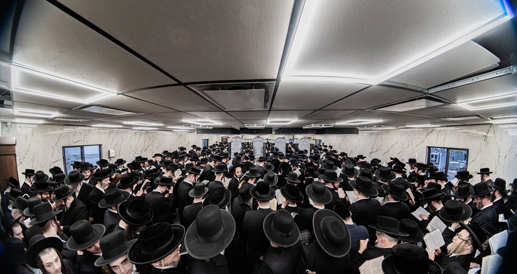 המונים בעליה לציון ביומא דהילולא