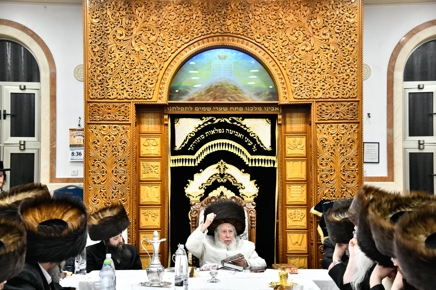 האדמו"ר מסטרופקוב במוצ"ש בבני ברק