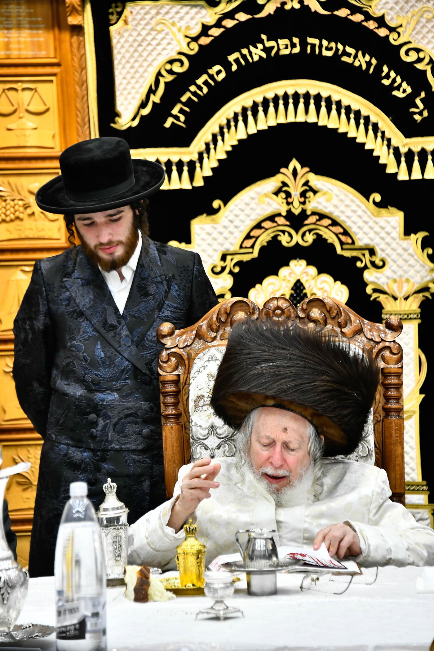 האדמו"ר מסטרופקוב במוצ"ש בבני ברק