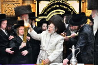 האדמו"ר מסטרופקוב במוצ"ש בבני ברק