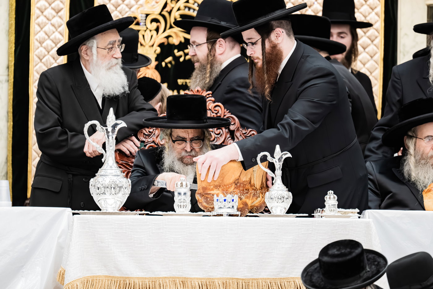 האדמו"ר מסאטמר בטיש הילולא