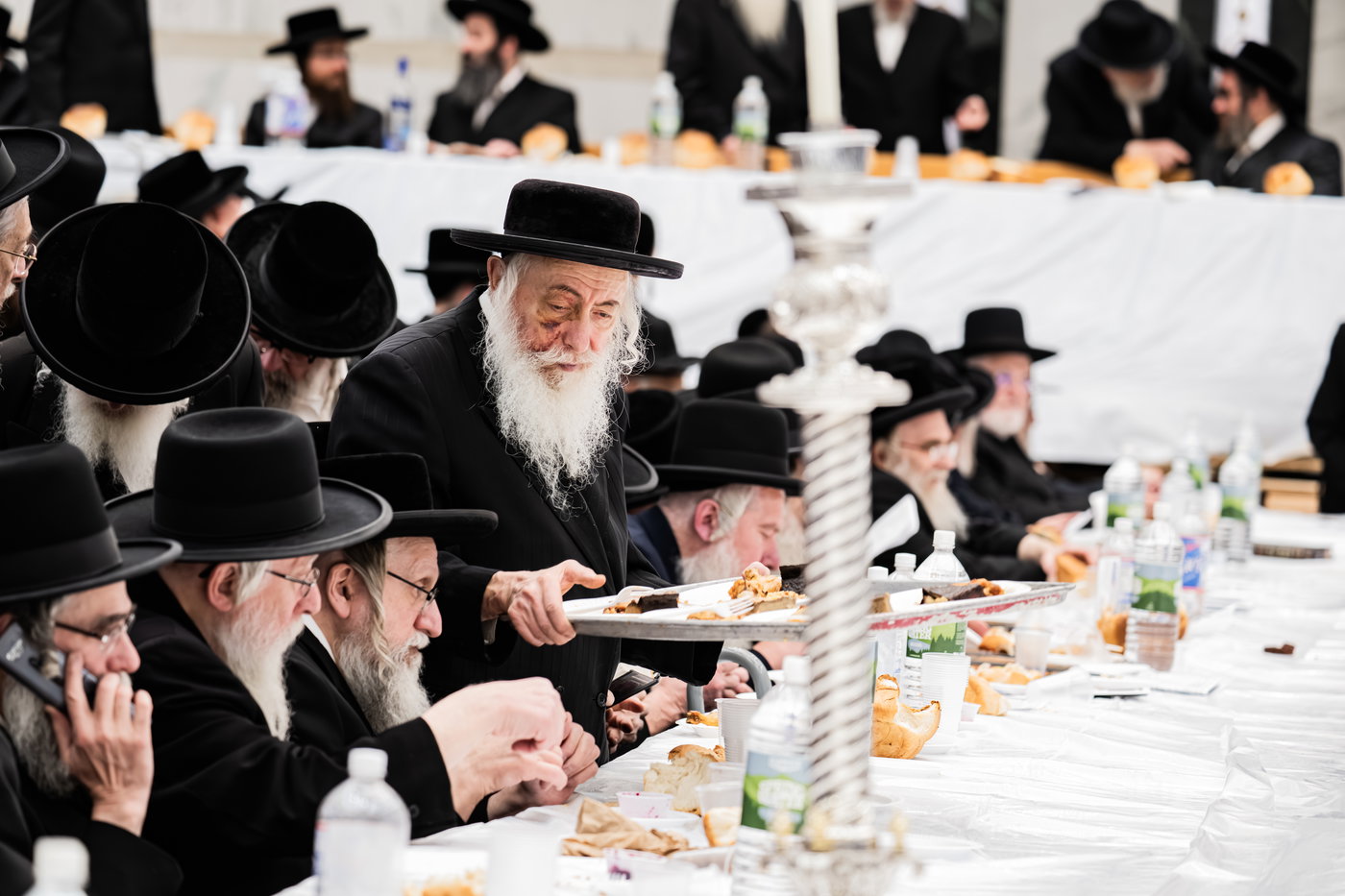 האדמו"ר מסאטמר בטיש הילולא