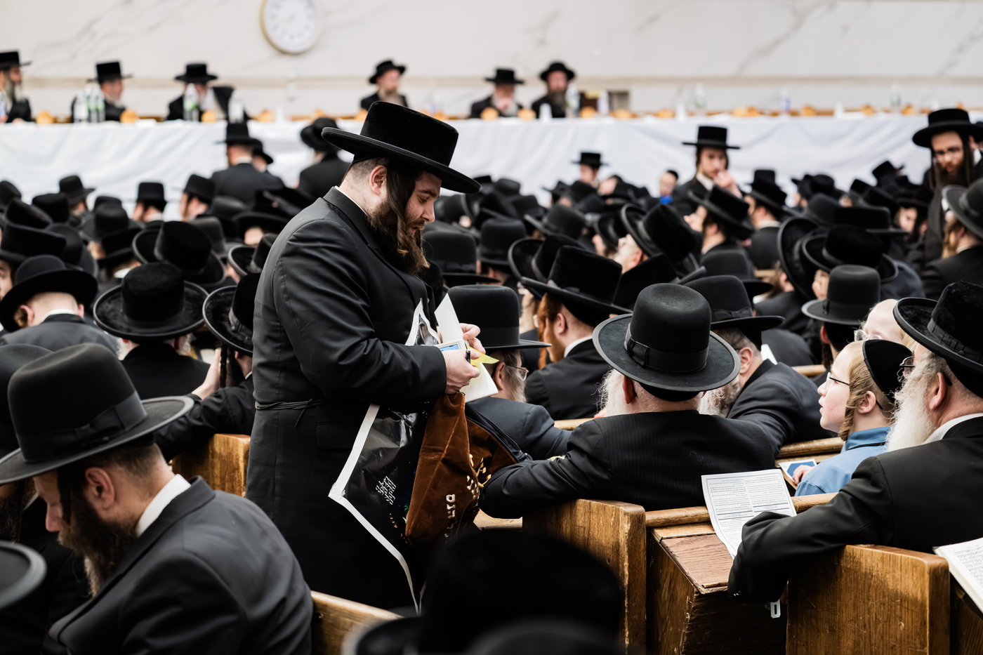 האדמו"ר מסאטמר בטיש הילולא