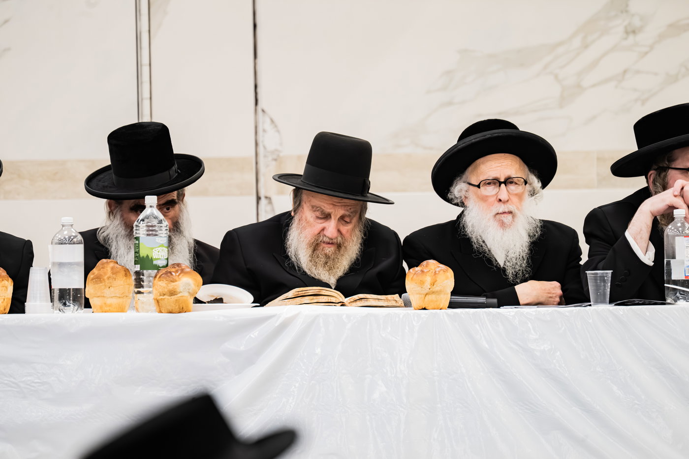 האדמו"ר מסאטמר בטיש הילולא