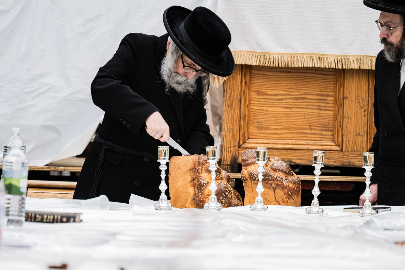 האדמו"ר מסאטמר בטיש הילולא