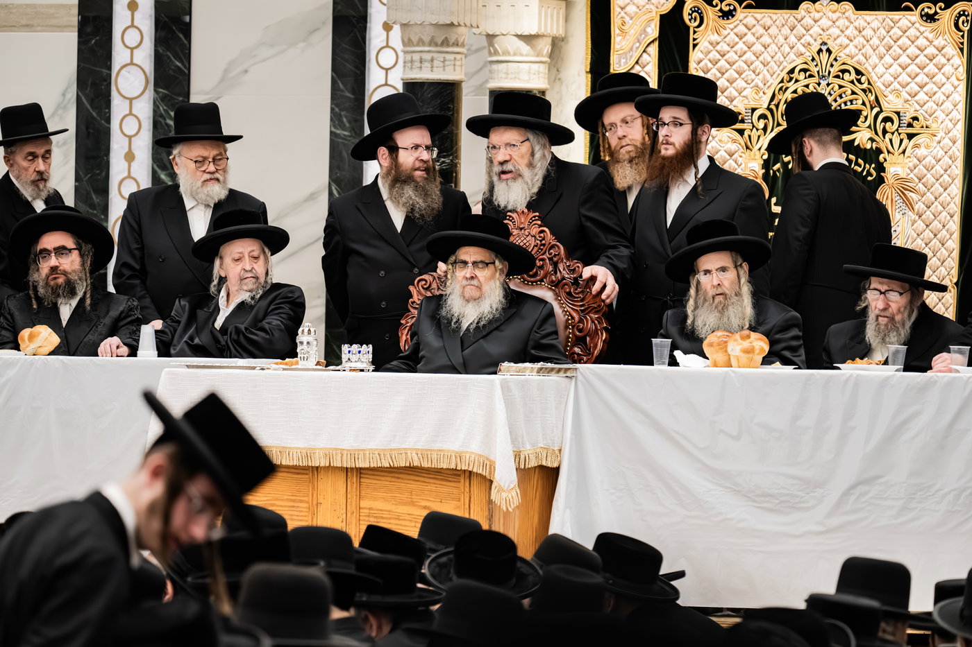 האדמו"ר מסאטמר בטיש הילולא