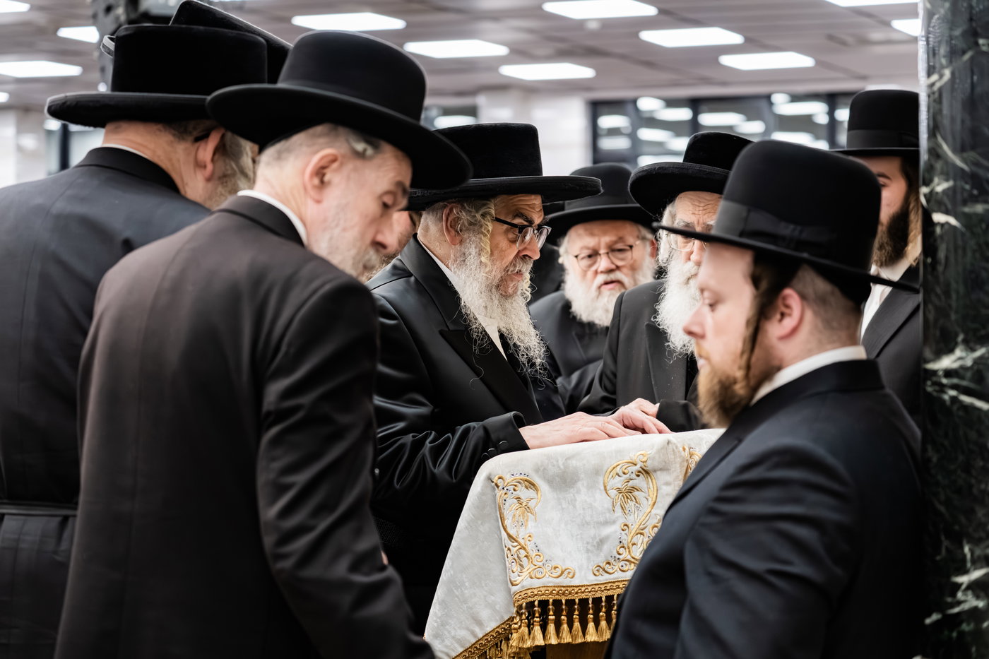 האדמו"ר מסאטמר בטיש הילולא