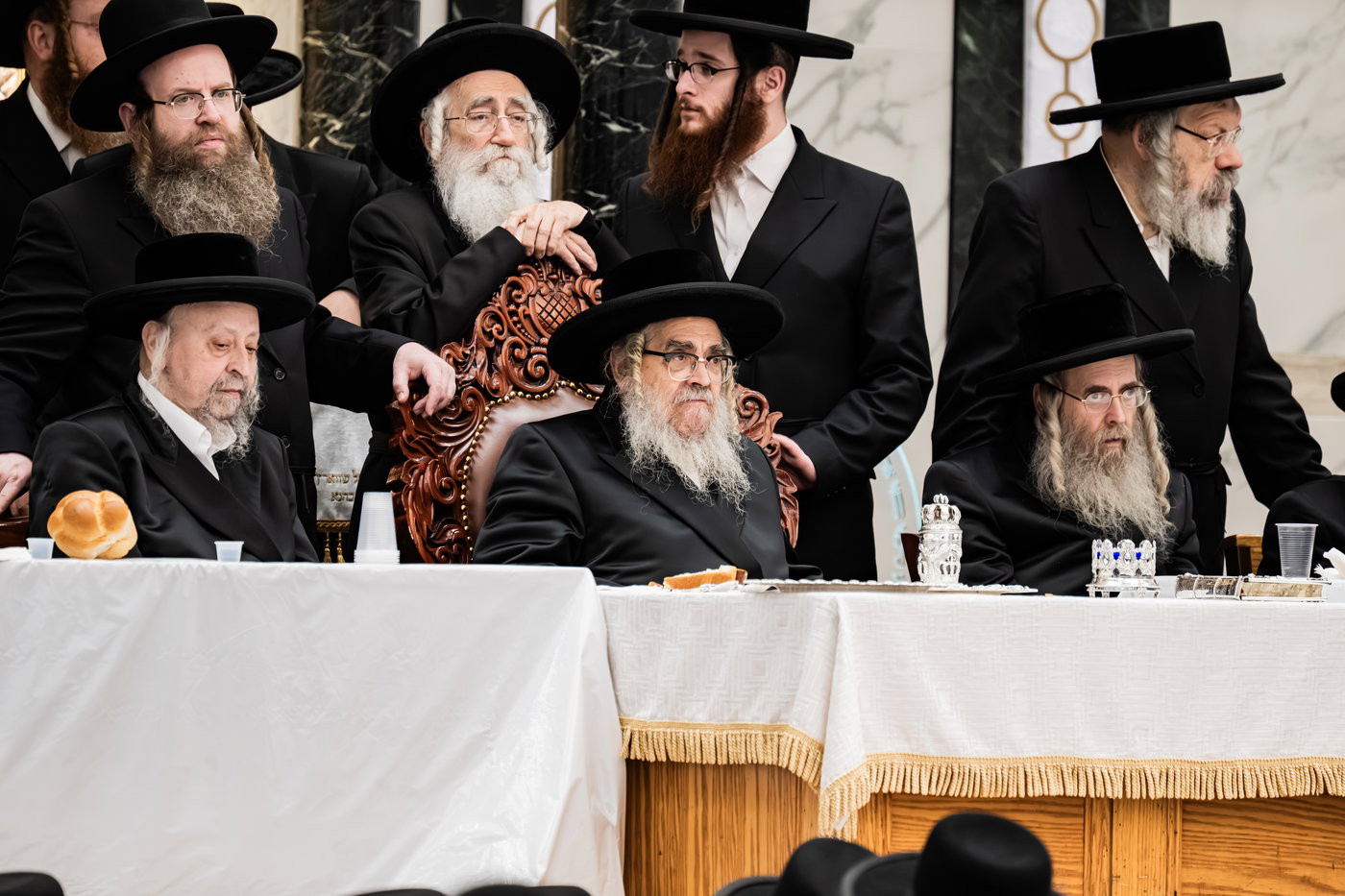 האדמו"ר מסאטמר בטיש הילולא