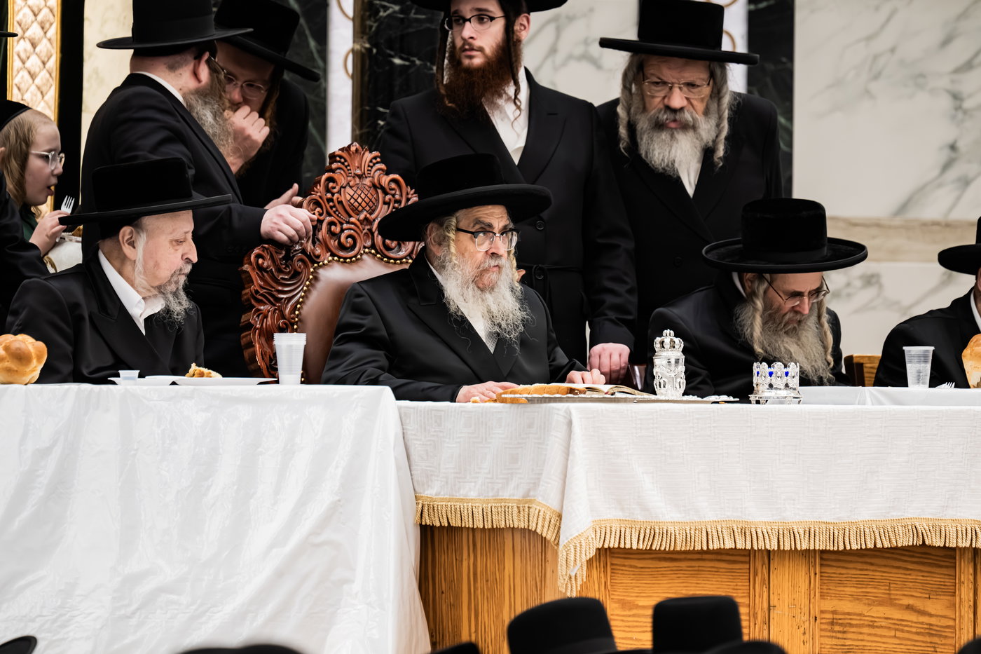 האדמו"ר מסאטמר בטיש הילולא