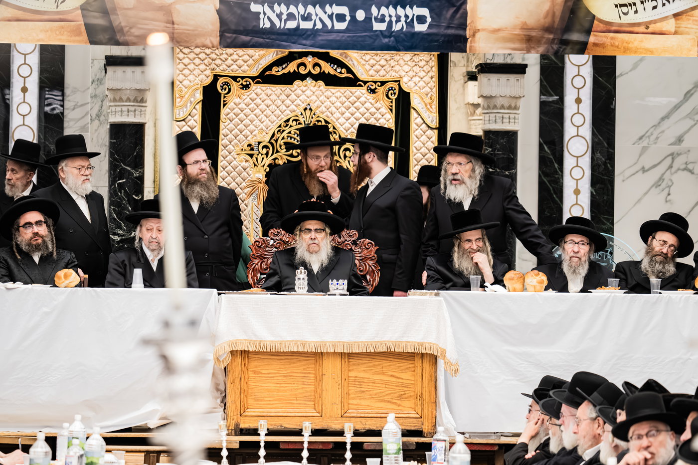 האדמו"ר מסאטמר בטיש הילולא