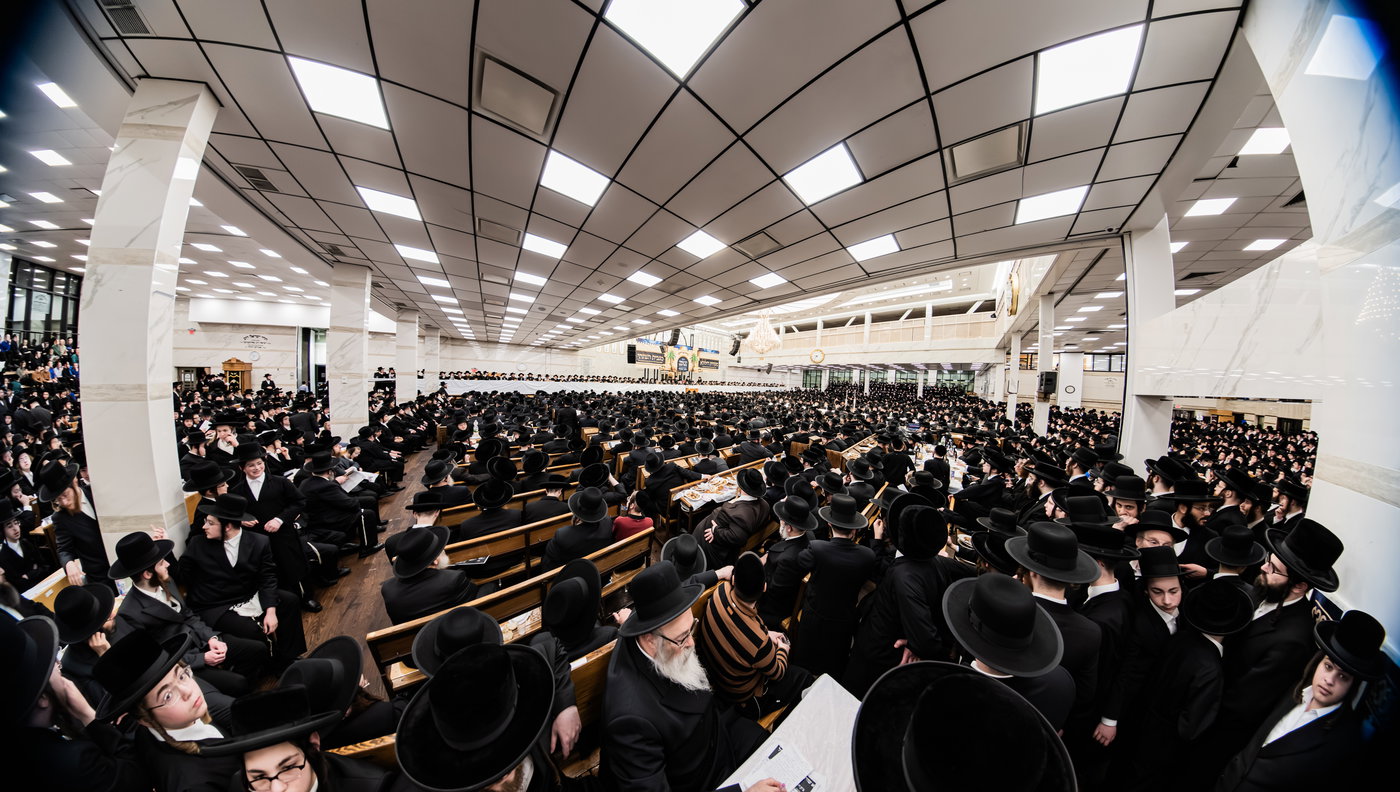 האדמו"ר מסאטמר בטיש הילולא