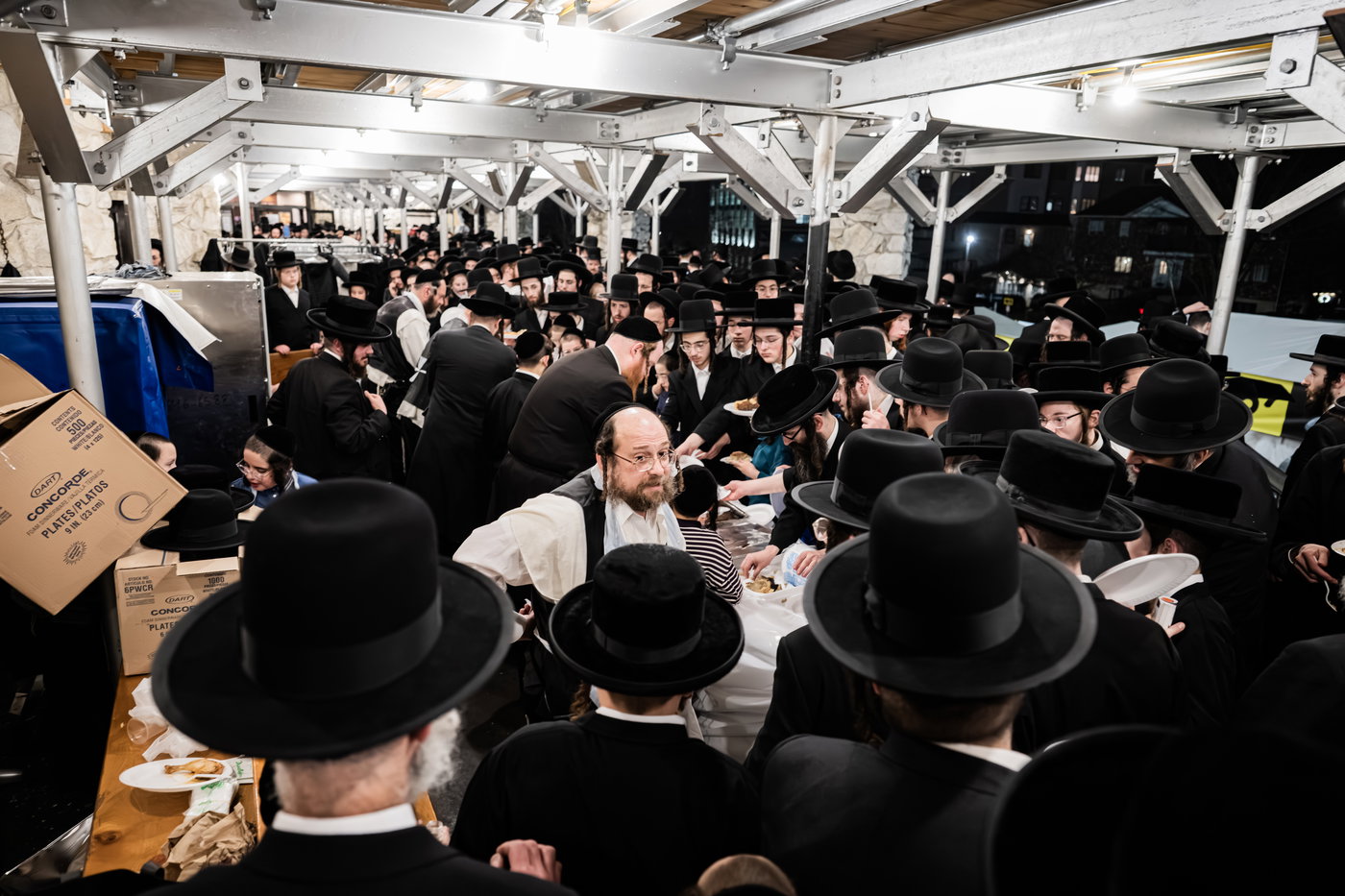 האדמו"ר מסאטמר בטיש הילולא