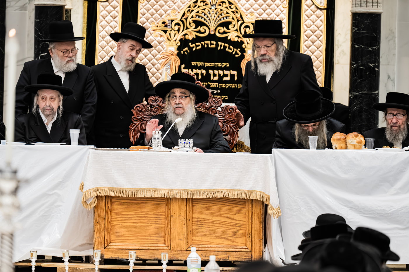 האדמו"ר מסאטמר בטיש הילולא