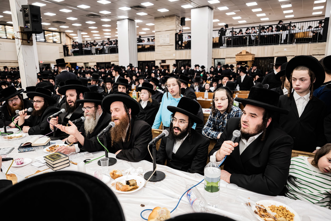 האדמו"ר מסאטמר בטיש הילולא