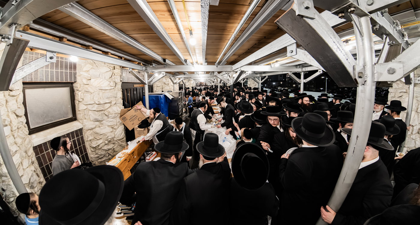 האדמו"ר מסאטמר בטיש הילולא