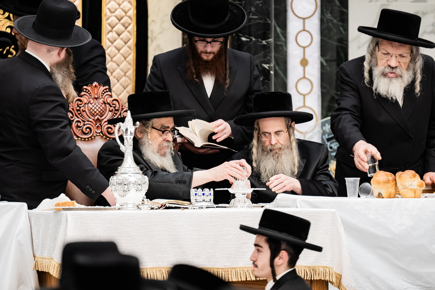 האדמו"ר מסאטמר בטיש הילולא