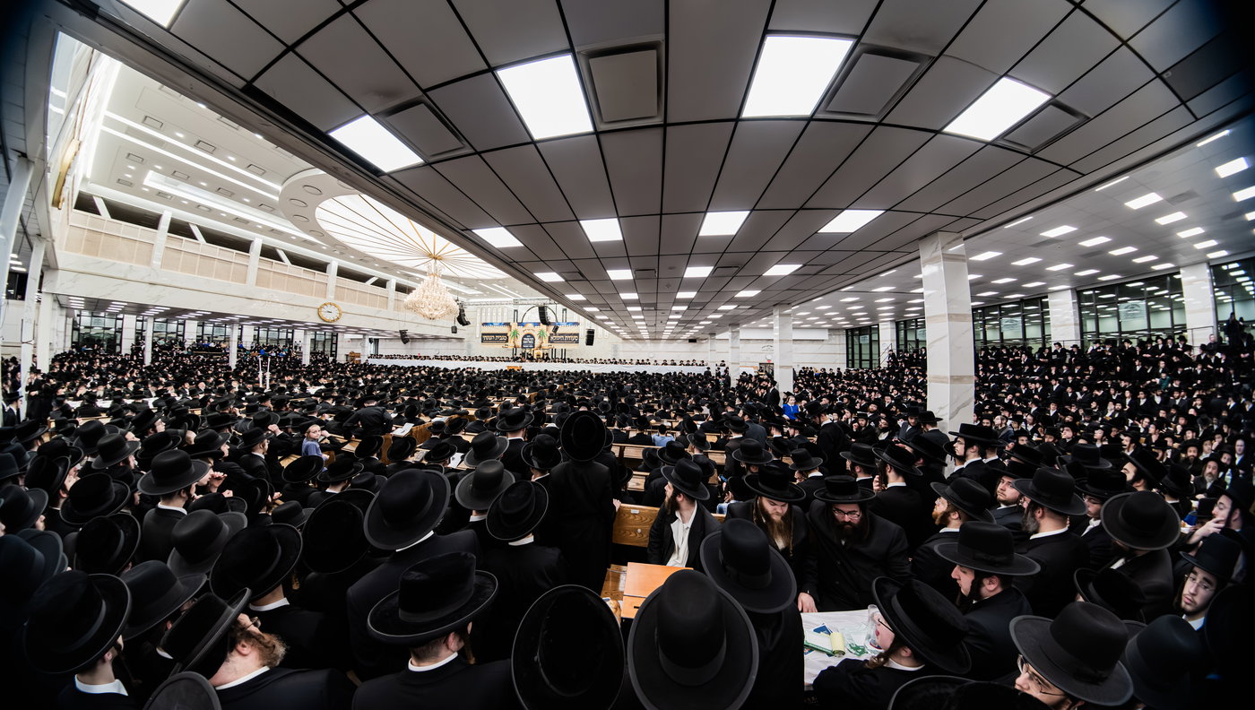 האדמו"ר מסאטמר בטיש הילולא