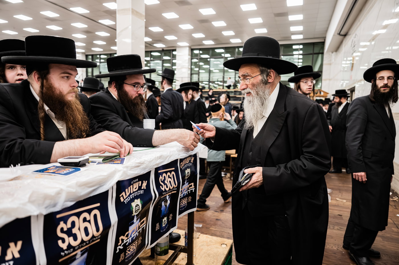 האדמו"ר מסאטמר בטיש הילולא