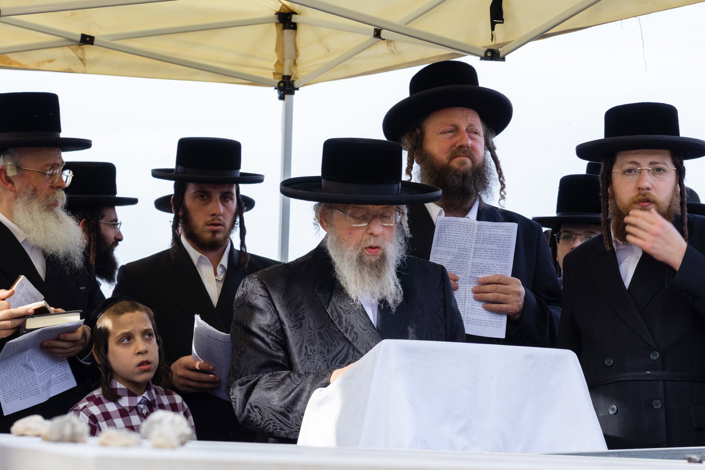 הילולא קדישא בפינסק קרלין