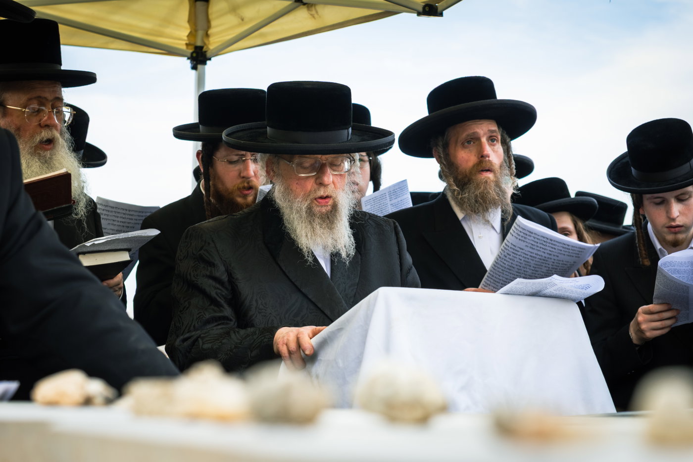 הילולא קדישא בפינסק קרלין