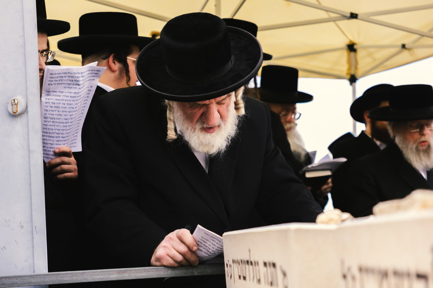 הילולא קדישא בפינסק קרלין