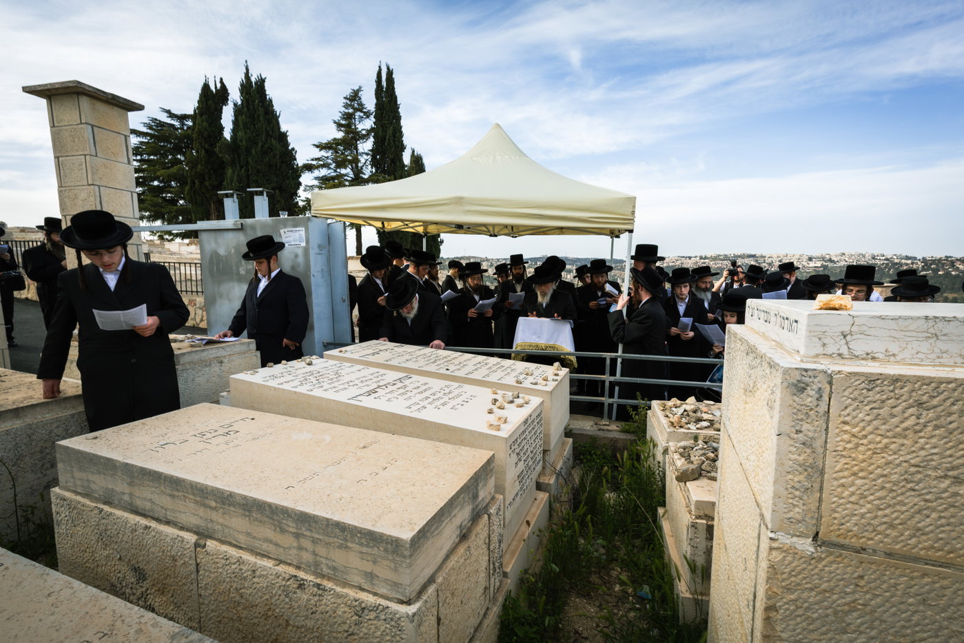 הילולא קדישא בפינסק קרלין