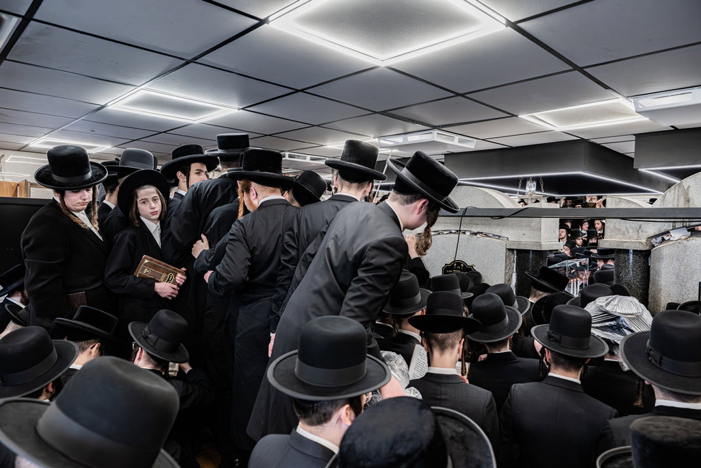 האדמו"ר מסאטמר בעליה לציון