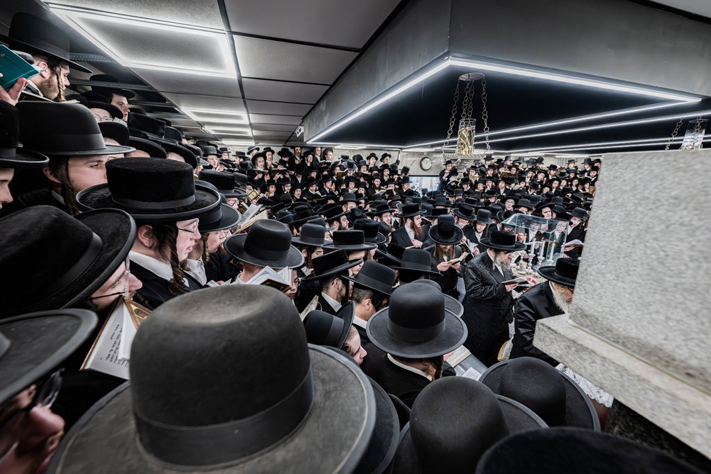 האדמו"ר מסאטמר בעליה לציון