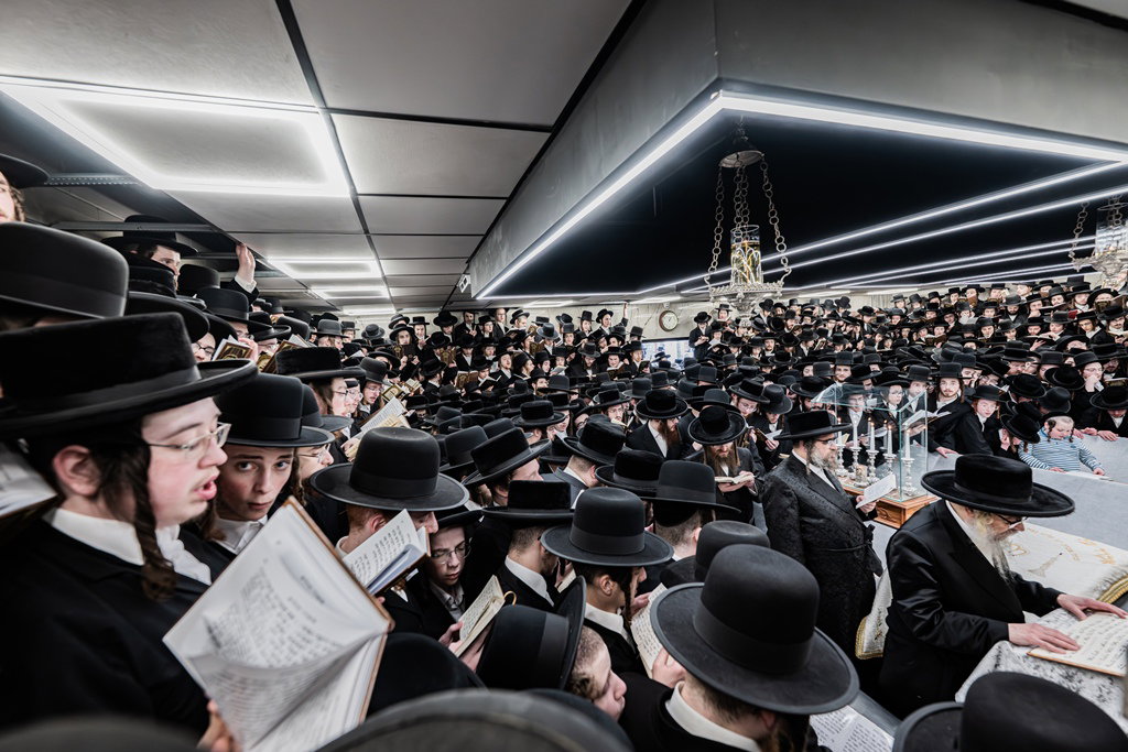 האדמו"ר מסאטמר בעליה לציון