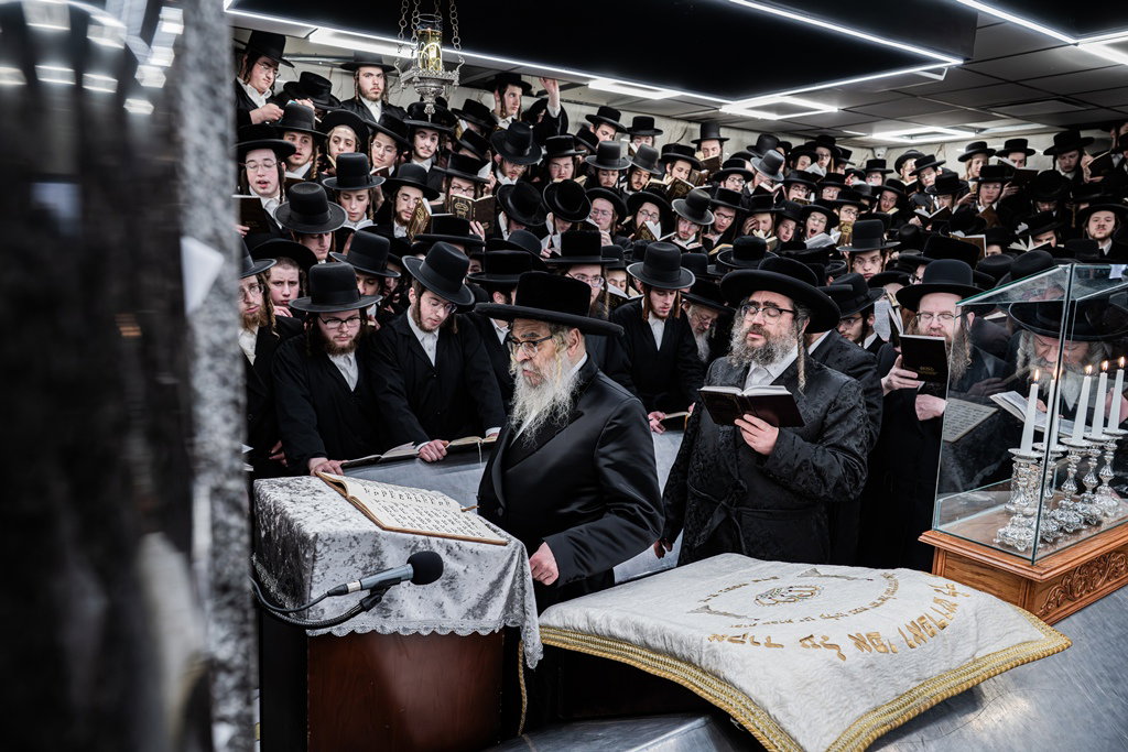 האדמו"ר מסאטמר בעליה לציון