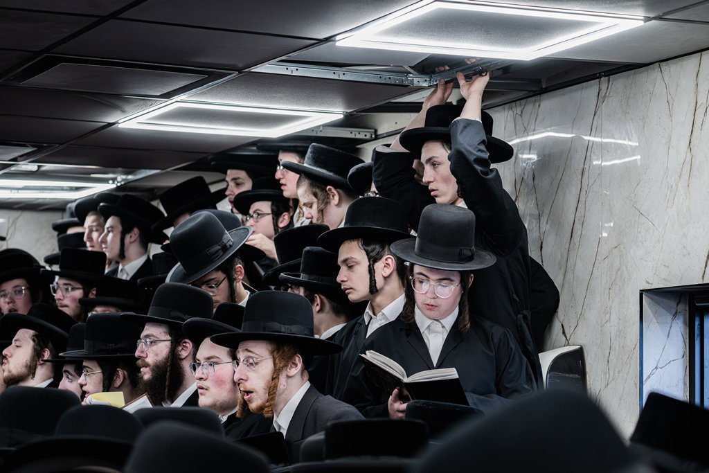 האדמו"ר מסאטמר בעליה לציון