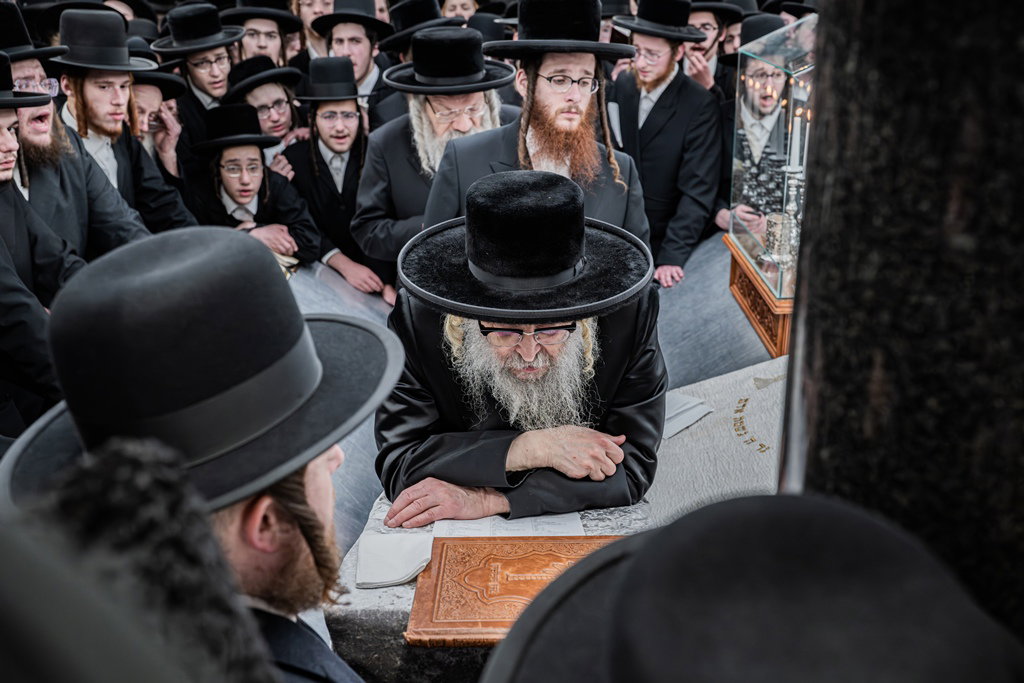 האדמו"ר מסאטמר בעליה לציון